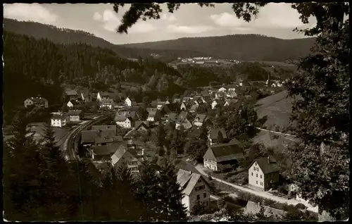 Rötenbach-Alpirsbach Panorama OT Rötenbach im Schwarzwald 1964