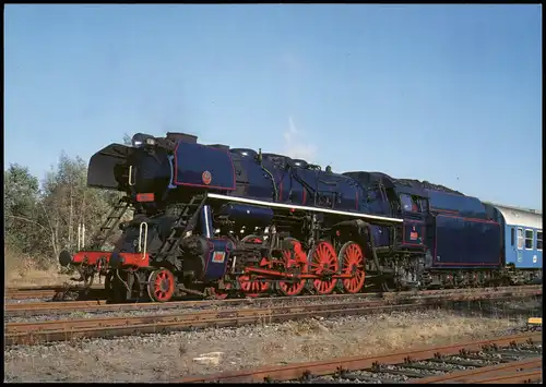 Eisenbahn Zug Lokomotive Motiv-AK 498.106 in Nürnberg Hbf. Süd 1999