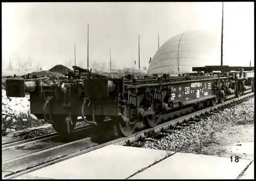 Eisenbahn Zug Sammelkarte Spezialtransportwagen Schmalspurdampflokomotiven 1990