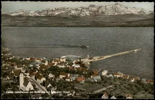 Ansichtskarte Immenstaad a. Bodensee Luftbild 1959