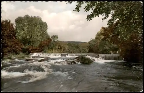 Ansichtskarte Wittlich Wittlich Wehr an der Bastenmühle 1956