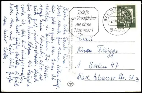 Ansichtskarte .Nordrhein-Westfalen Ahrtal - Mehrbild, Lankarten AK 1962