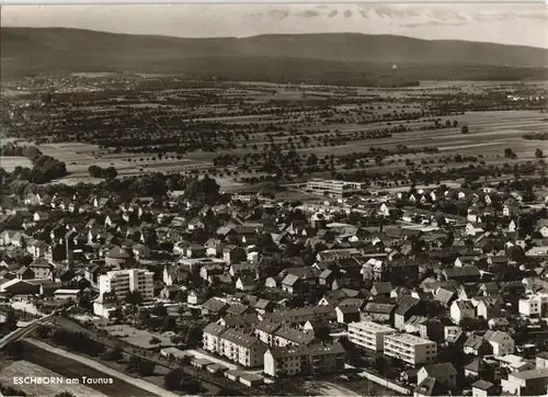 Ansichtskarte Eschborn Luftbild Fliegeraufnahme 1965