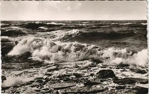 Ansichtskarte Wangerooge Seestimmung 1965