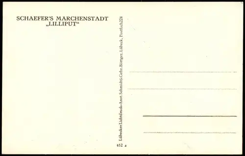 Ansichtskarte Berlin Schaefers Märchenstadt Lilliput, Gruppenbild 1913