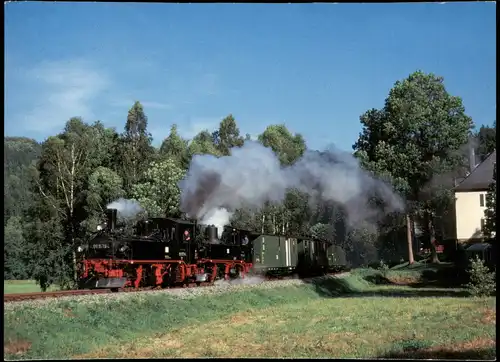 Rittersgrün-Breitenbrunn (Erzgebirge) Preßnitztalbahn   (750 mm Spurweite) 2000