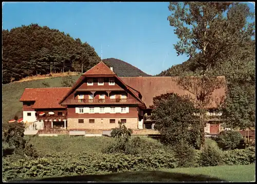 .Baden-Württemberg Landhaus Erdrichshof im Schwarzwald (Mittelgebirge) 1974
