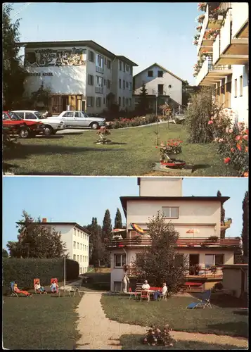 Ansichtskarte Bad Krozingen Sanatorium Kölbl in der Brunnenallee 1975