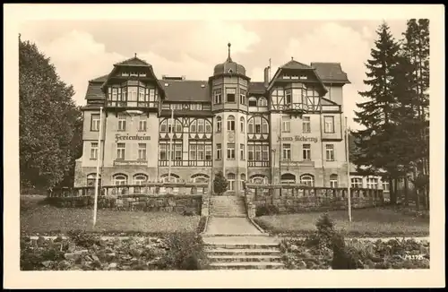 Ansichtskarte Schierke Ferienheim Franz Mehring 1953
