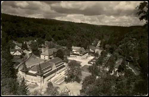 Ansichtskarte Alexisbad-Harzgerode Stadtblick 1957