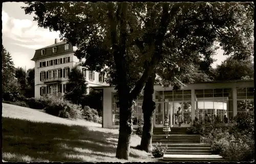 Bad Schwalbach Langenschwalbach Ortsansicht vermtl. im Park 1960