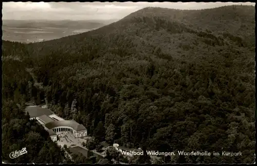Ansichtskarte Bad Wildungen Luftbild 641964