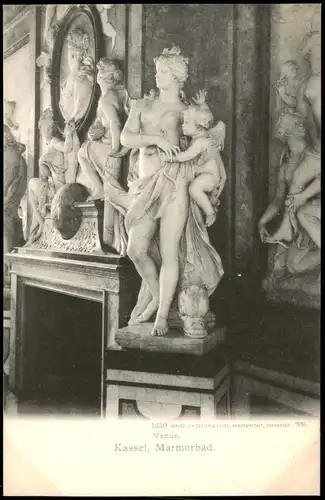 Ansichtskarte Kassel Cassel Marmorbad, Venus 1901