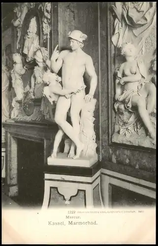 Ansichtskarte Kassel Cassel Marmorbad Mercur. 1901