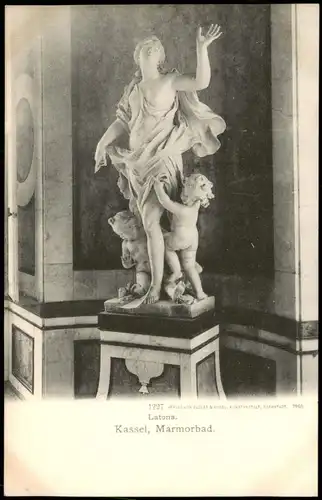 Ansichtskarte Kassel Cassel Marmorbad Latona. 1901