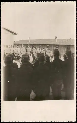 Foto  Militär/Propaganda - Soldatenleben Lager 1940 Foto