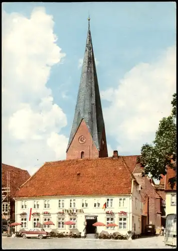 Ansichtskarte Eutin Markt, Kirche, Gasthaus Stadt Kiel 1965