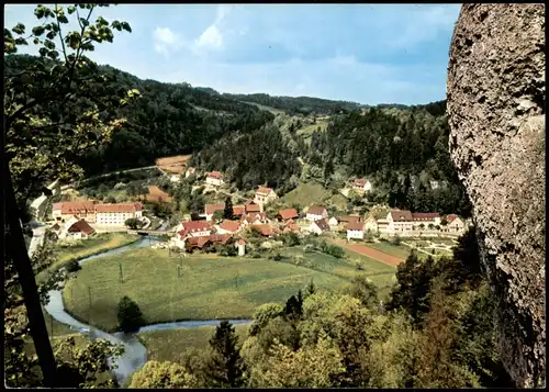 Behringersmühle-Gößweinstein Panorama-Ansicht Fränkische Schweiz 1965