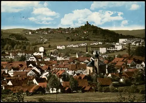 Ansichtskarte Oberviechtach Panorama-Ansicht 1975
