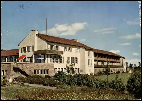 Ansichtskarte Pfalzgrafenweiler Partie am HAUS HOHENWALDACH 1970