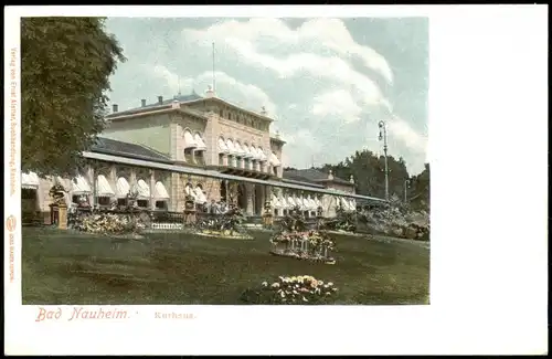 Ansichtskarte Bad Nauheim Kurheim 1912