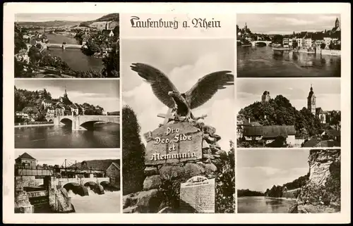 Ansichtskarte Laufenburg Mehrbildkarte Ansichten Laufenburg a. Rhein 1950
