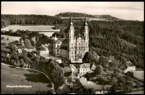 Bad Staffelstein Wallfahrtskirche Basilika Vierzehnheiligen 1960