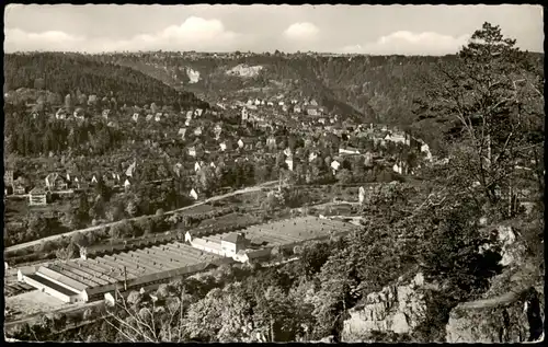 Ansichtskarte Oberndorf (Neckar) Panorama-Ansicht 1957
