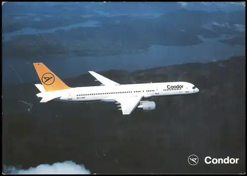 Ansichtskarte  Condor Boeing 757 Flugzeug Airplane Avion 1999