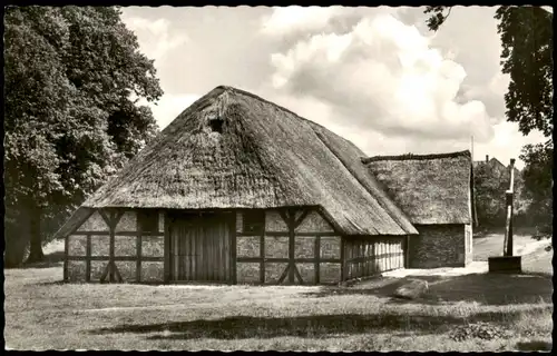 Ansichtskarte Husum Partie am Ostenfelder Haus 1960