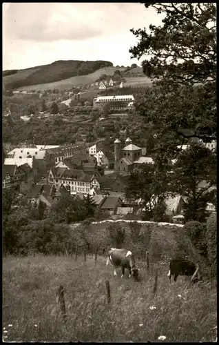 Ansichtskarte Münstereifel Panorama-Ansicht mit Städt. Kurhaus 1961