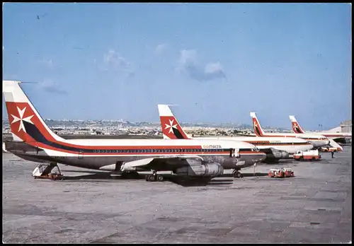 Luqa Malta International Airport, Air Malta Boeing Flugzeuge 1992