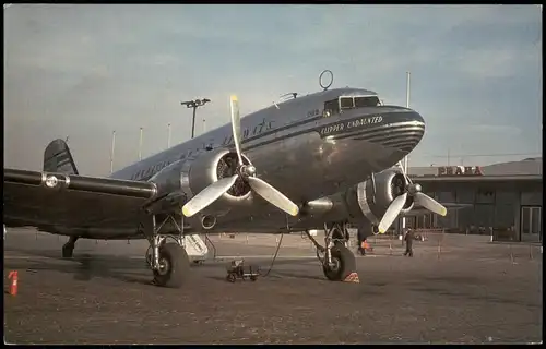 Ansichtskarte  PA AMERICAN AIRWAYS Douglas DC-3Flugeug 1978