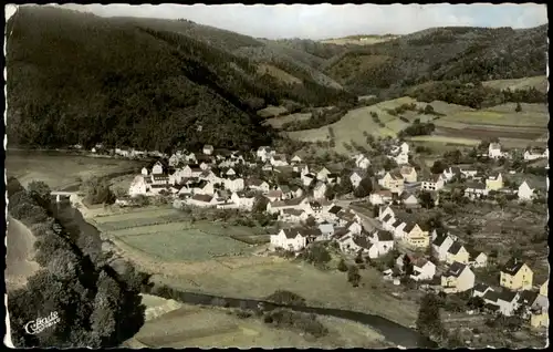 Ansichtskarte Roßbach (Wied) Stadt (color Fotokarte) 1962