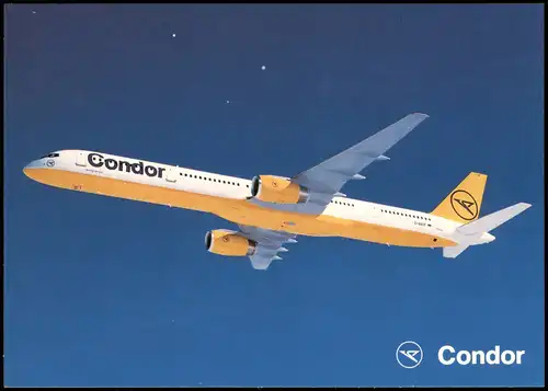 Ansichtskarte  Flugzeug Airplane Avion Condor Boeing 757-300 1994