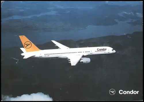 Ansichtskarte  Condor Boeing 757 Flugzeug Airplane Avion 1995