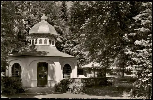 Ansichtskarte Bad Wildungen Königsquelle Trinkhalle 1960
