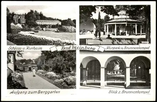 Ansichtskarte Horn-Bad Meinberg Mehrbildkarte mit Ortsansichten 1956