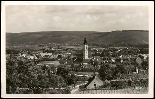 Ansichtskarte Langenlois Sommerfrische Langenlois am Kamp 1950