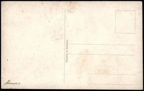 Ansichtskarte  Künstlerkarte: Hof eines Bauern Pferd Hühner 1916