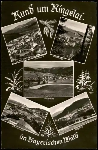 Ansichtskarte Grafenau (Niederbayern) Grafenau, Schönberg, Ringelei 1962