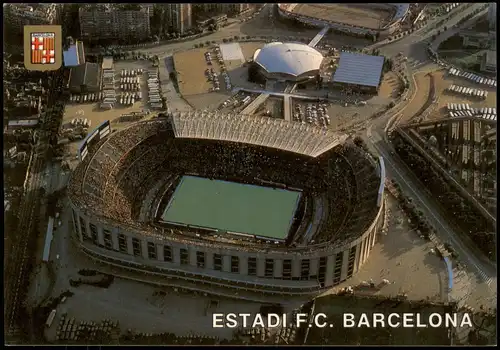 Postales Barcelona ESTADIO F.C. BARCELONA Stadion# 1989