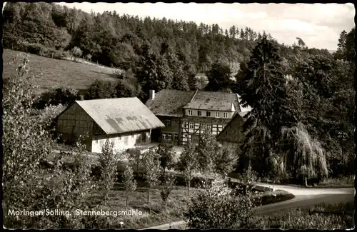 Ansichtskarte Stennebergsmühle-Moringen Ortsansicht 1968/1963