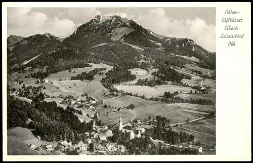 Ansichtskarte Elbach-Fischbachau Panorama von Elbach-Leitzachtal 1950