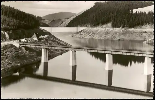 Ansichtskarte Oker-Goslar Okertalsperre Harz 1956