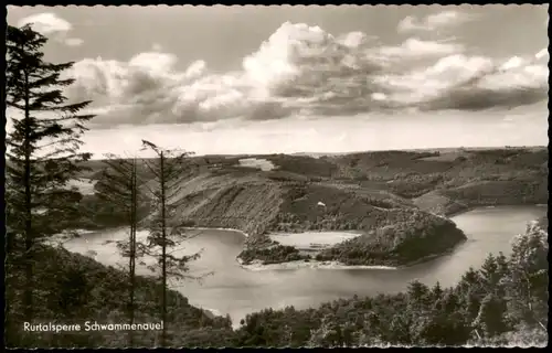 Ansichtskarte Schwammenauel-Heimbach (Eifel) Rurtalsperre Schwammenauel 1960