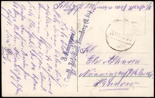 CPA Metz Stadtteilansichten 1916  gel. Feldpost Land. Inf. Bromberg