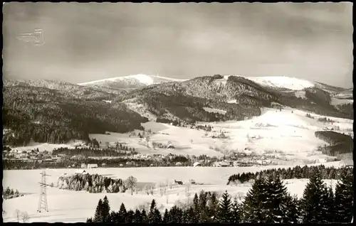 Ansichtskarte Hinterzarten Panorama-Ansicht, Hochschwarzwald 1960