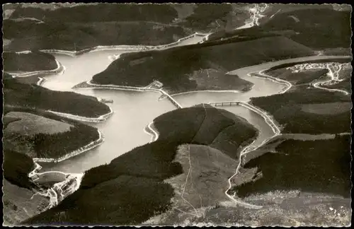 Ansichtskarte Oker-Goslar Okertalsperre Gesamtansicht Talsperre 1960