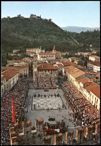MAROSTICA Partita a scacchi Chess game Partie d'échecs Schachspiel 1980